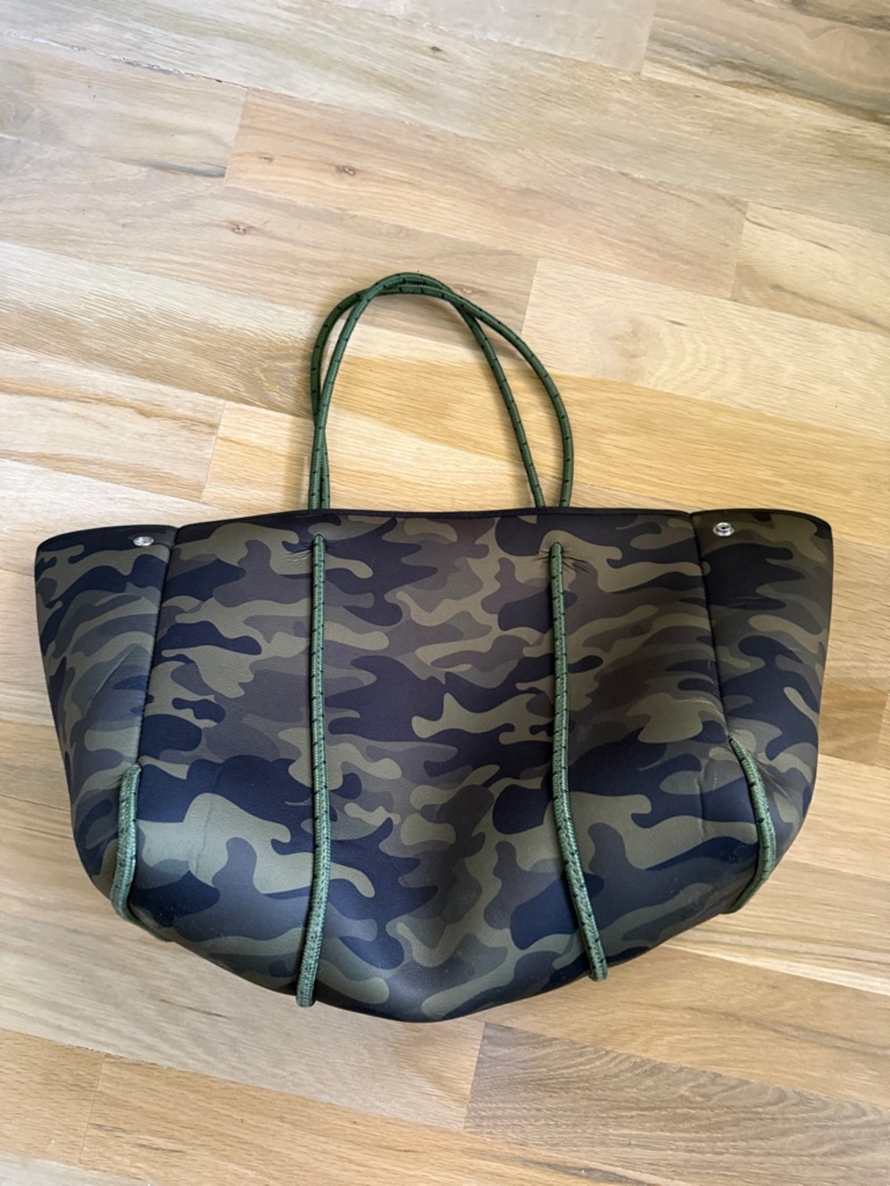 Haute Shore Camo Neoprene Tote